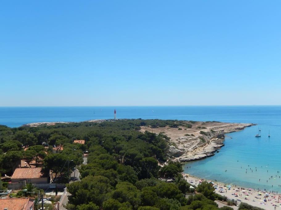 Reve De Vacances Studio Proche De La Plage Martigues Exteriér fotografie